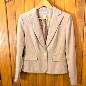 Nine West Light Tan Women's Blazer Size 4